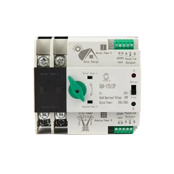 63A 2P Solar ATS