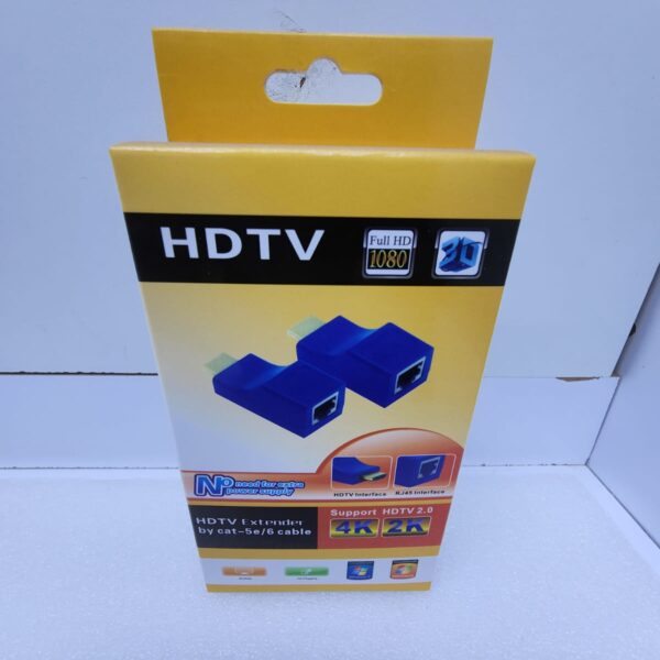 HDTV Extender By Cat 6/6 Cable Available