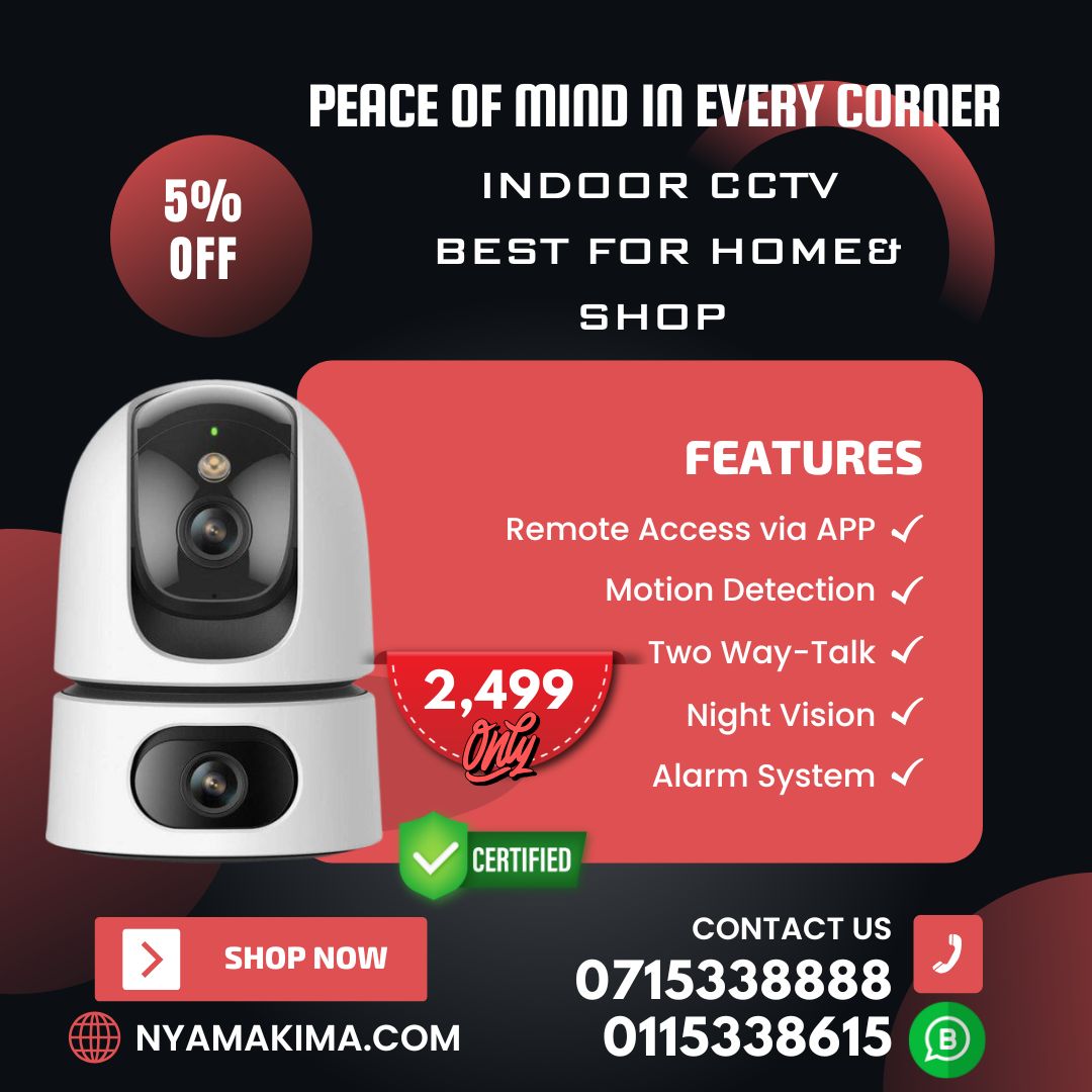 Dual Lens 6MP Security CCTV Camera