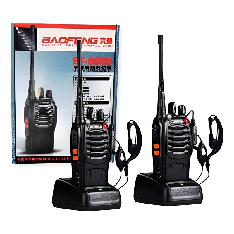 Baofeng BF-888S Portable Two-Way Radio – UHF Handheld Transceiver